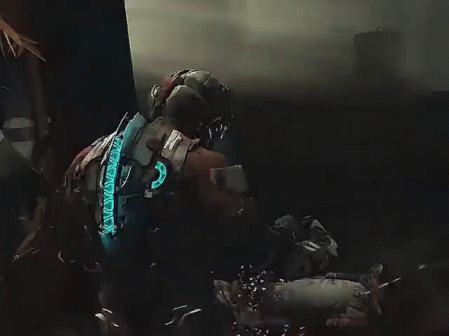 Video Game Character With X on Back