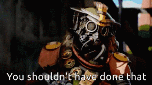 Video Game Character You Shouldn't Have Done That