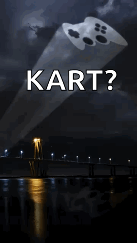 Video Game Controller Flying Above Bridge