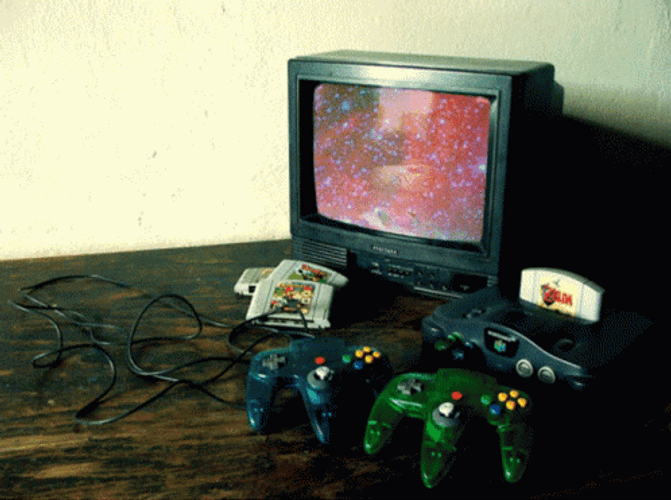 Video Game On The Old Times GIF