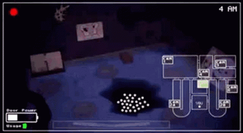 Video Game Played In Dark Room With Map GIF