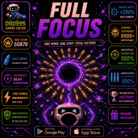 Video Game Poster Full Focus