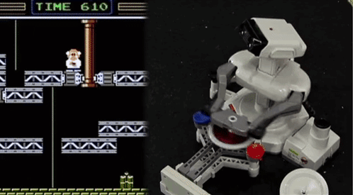 Video Game Robot Saying Time 607