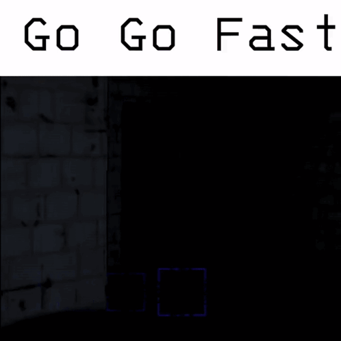 Video Game Saying Go Go Fast GIF