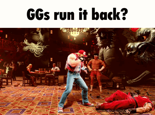 Video Game Scene GGs Run It Back