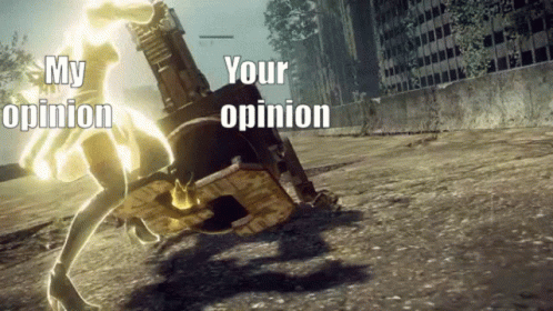 Video Game Scene My Opinion Your Opinion
