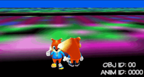 Video Game Screen Cartoon Character 0000