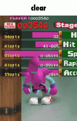 Video Game Screen Clear
