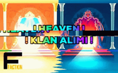 Video Game Screen Says Heaven Klan Alim Faction GIF