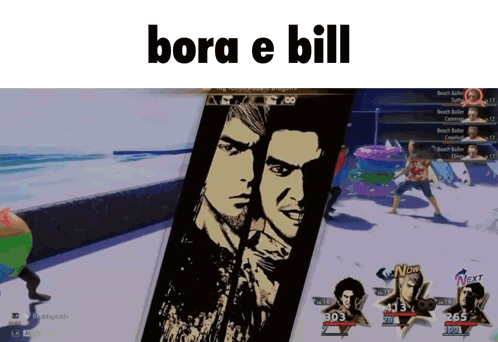 Video Game Screen With Bora E Bill GIF