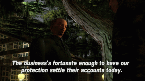 Video Game Screenshot Business Protection Settle Accounts GIF