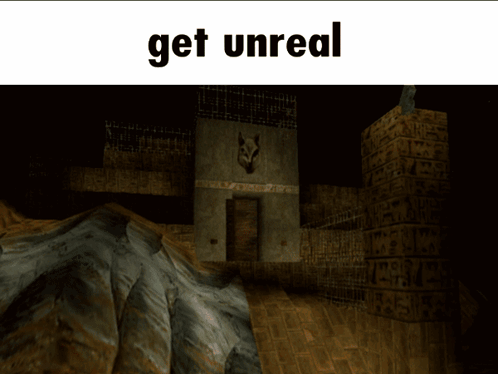 Video Game Screenshot Get Unreal GIF