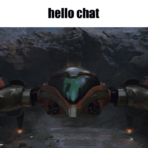 Video Game Screenshot Saying Hello Chat