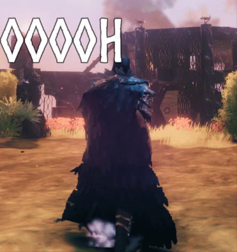Video Game Screenshot Saying Hoooh