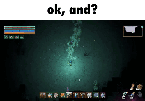 Video Game Screenshot Saying Ok And