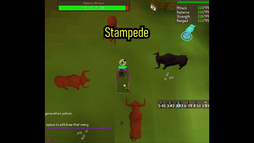 Video Game Screenshot Stampede