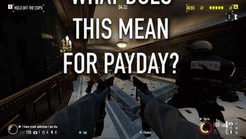 Video Game Screenshot This Mean For Payday GIF