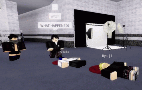 Video Game Screenshot with Ayo and Ryuji