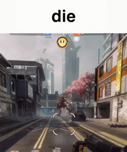 Video Game Screenshot With Die