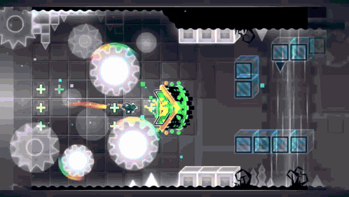 Video Game Screenshot With Green Arrow GIF