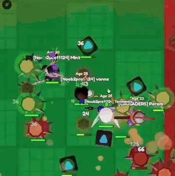 Video Game Screenshot With Players Noob2pro11124 GIF
