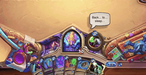 Video Game Speech Bubble Says Back To Sleep GIF