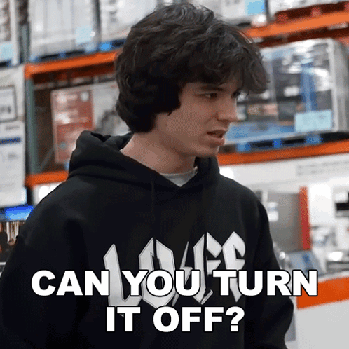 Video Game Switch Off Bur GIF