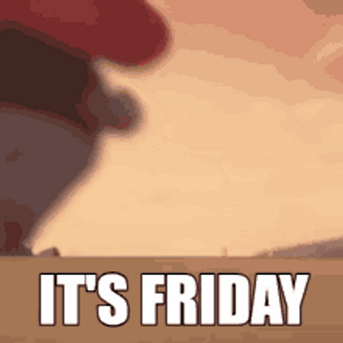 Viernes It's Friday Mushroom Jump Excited Yes Let's Go GIF | GIFDB.com