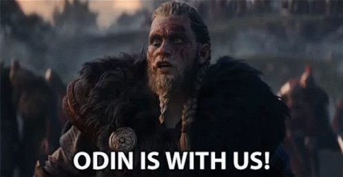 Odin Viking Is With Us GIF
