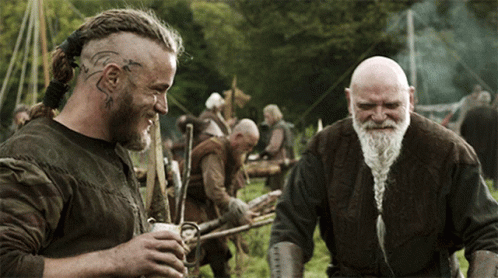 Ragnar Lothbrok Viking Drinks GIF