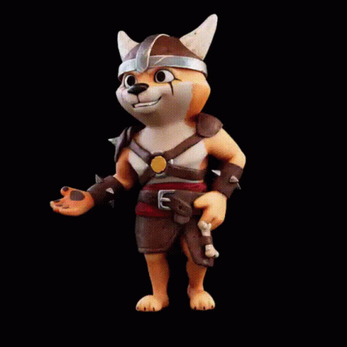 Viking Cat Dancing GIF