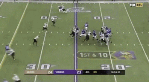 Vikings vs Saints Football Game