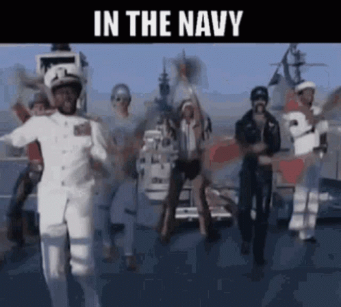 Village People Singing In The Navy GIF
