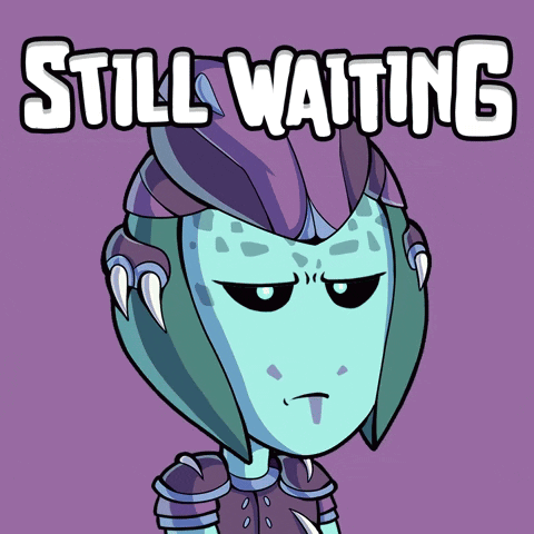 Villagers Of Xolo Character Still Waiting GIF