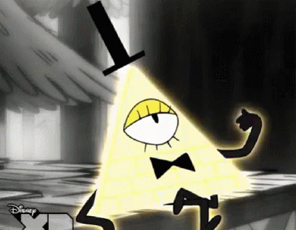 Villain Bill Cipher Hand Power GIF