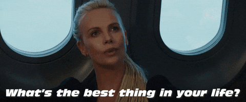Vin Diesel Family Charlize Theron GIF