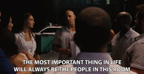 Vin Diesel Family Fast And Furious Speech GIF