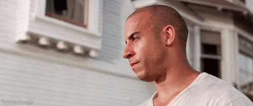 Vin Diesel Family Zoom In Shot GIF