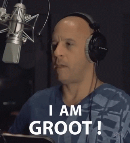 Vin Diesel Guardians Of Galaxy Family GIF