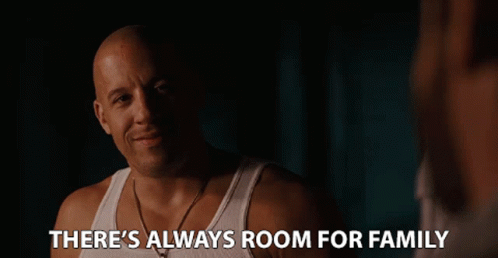 Vin Diesel Leave Room For Family GIF