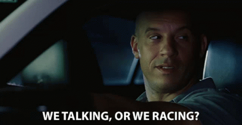 Vin Diesel Racing GIF