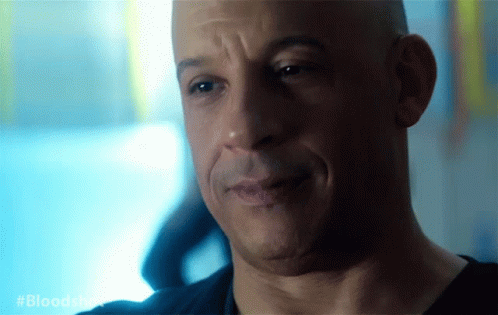 Vin Diesel Simple Smile GIF