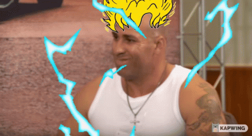 Vin Diesel Super Saiyan GIF