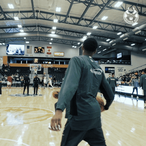 Vince Carter Dunking Warm Up GIF