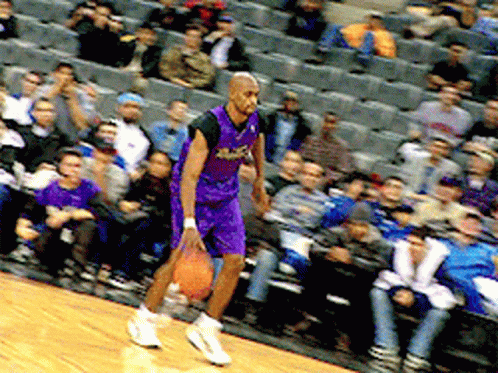 Vince Carter Free Throw Dunking GIF