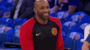 Vince Carter Happily Smiling GIF