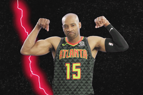 Vince Carter Red Lightning GIF