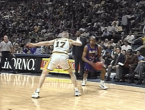 Vince Carter Reverse Dunk GIF