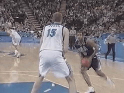 Vince Carter Screamed Dunking Ball GIF