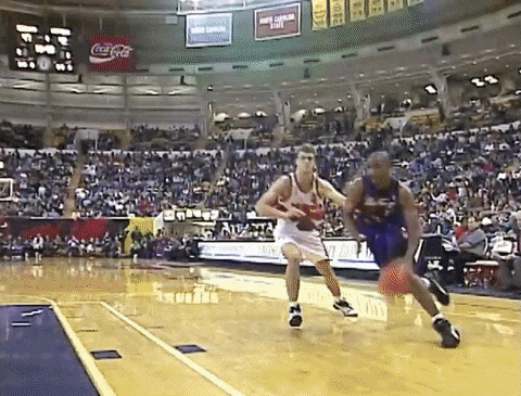 Vince Carter Successful Dunk GIF
